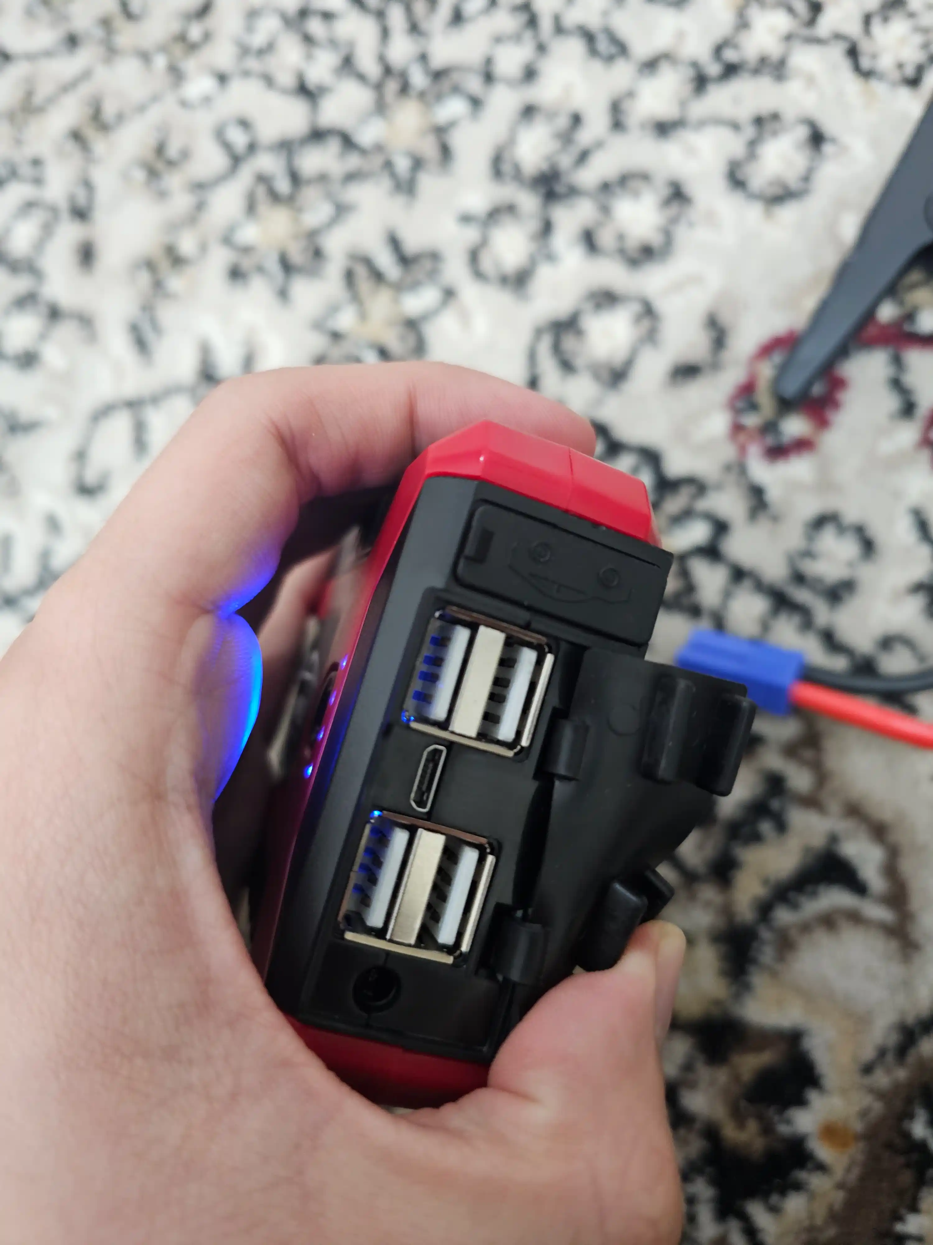 Avtomobilni ishga tushirish moslamasi, quvvatlash moslamasi, 99800mAh