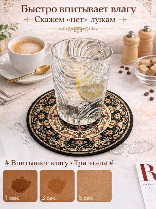 Подставка для чайника, кружки, под горячее, силиконовая