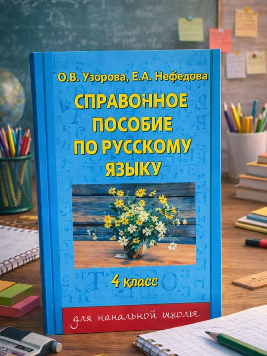 Rus tili bo‘yicha ma’lumotnoma qo‘llanma, 4-sinf, O.V. Uzorova, E.A. Nefyodova - 