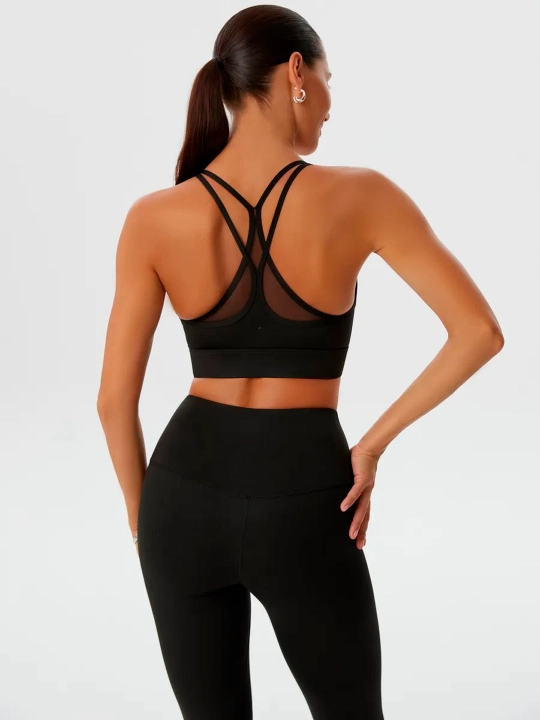 Topik, sport top, fitnes uchun chashkali sport topi, yoga, sport kiyimlari ayollar uchun