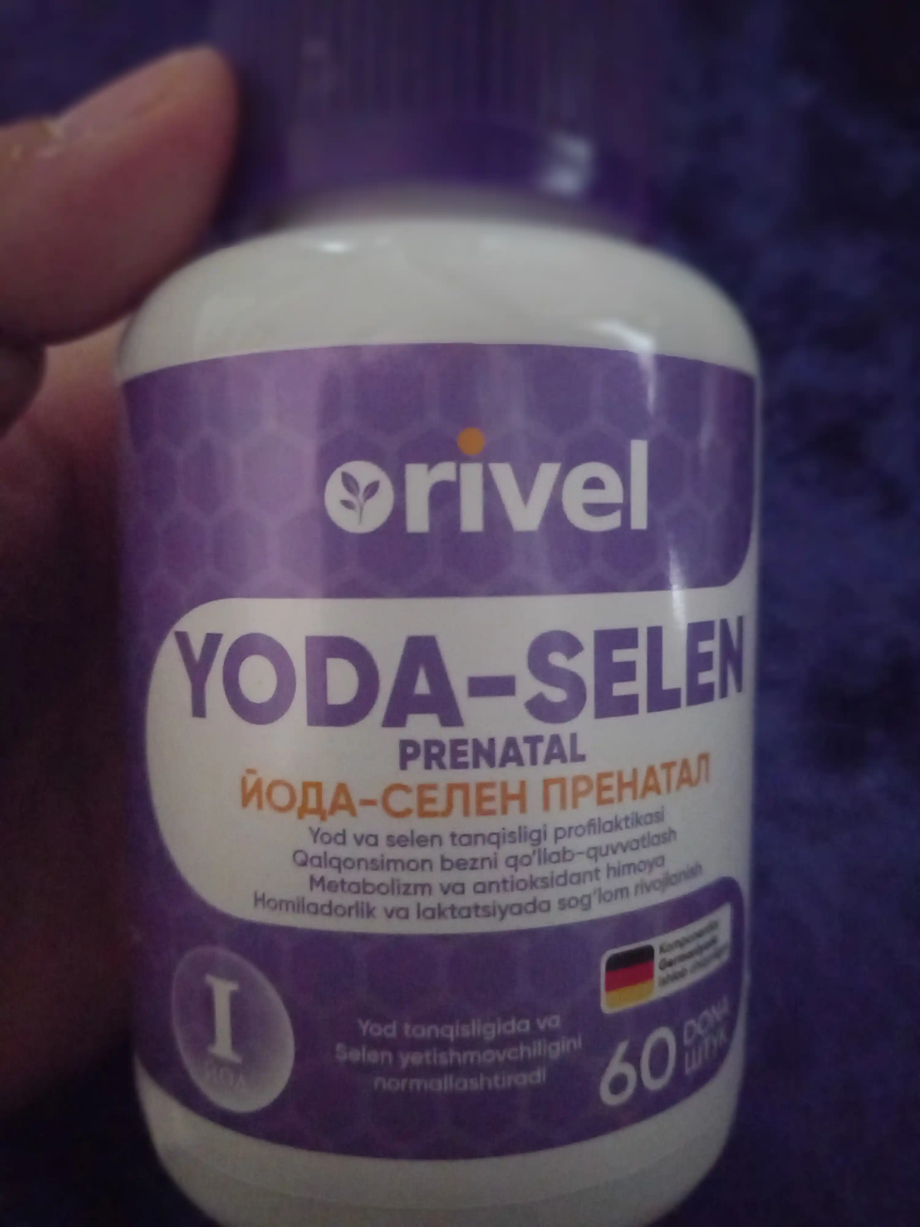 YODA-SELEN prenatal® — поддержка щитовидки и иммунитета