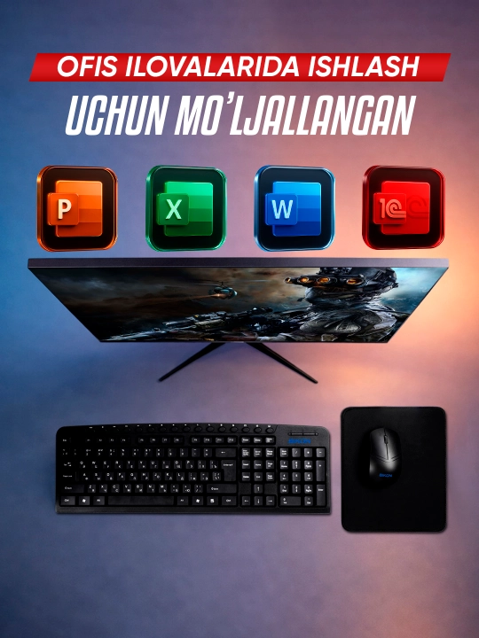Персональный компьютер, Core i5 3.40 GHz, GT730 4GB, SSD 128...1000GB, монитор 19...32"