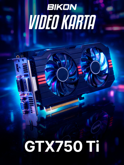 Персональный компьютер, GPU GTX750TI, Core-i3/i5/i7, DDR-8 ГБ, SSD-128/256/512/1000 ГБ