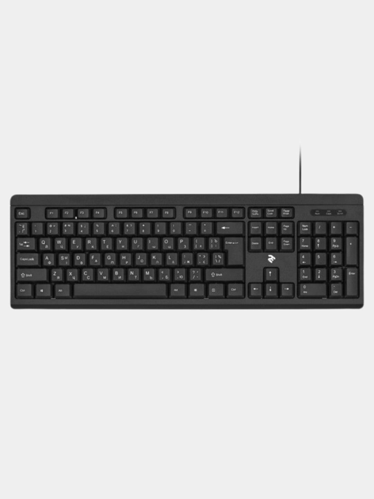 2E GAMING brendidan 2e MK401 klaviatura va sichqoncha to'plami, USB-A, 1000dpi, Ru/Eng