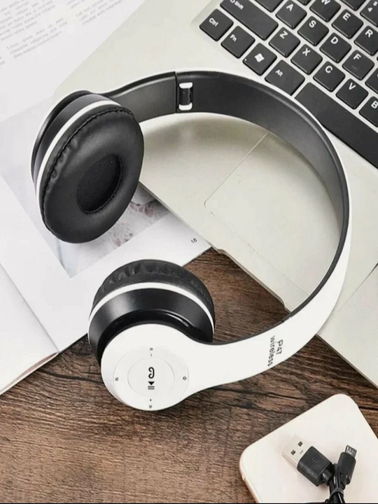 Simsiz quloqchinlar P47, Bluetooth 5.0, yig'iluvchan, mikrofon bilan