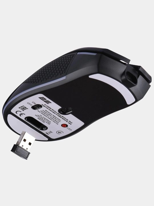 2E Gaming brendidan sichqoncha MG350, 600 mAh,7 ta tugma ,20G tezlanish, RGB chiroqlari