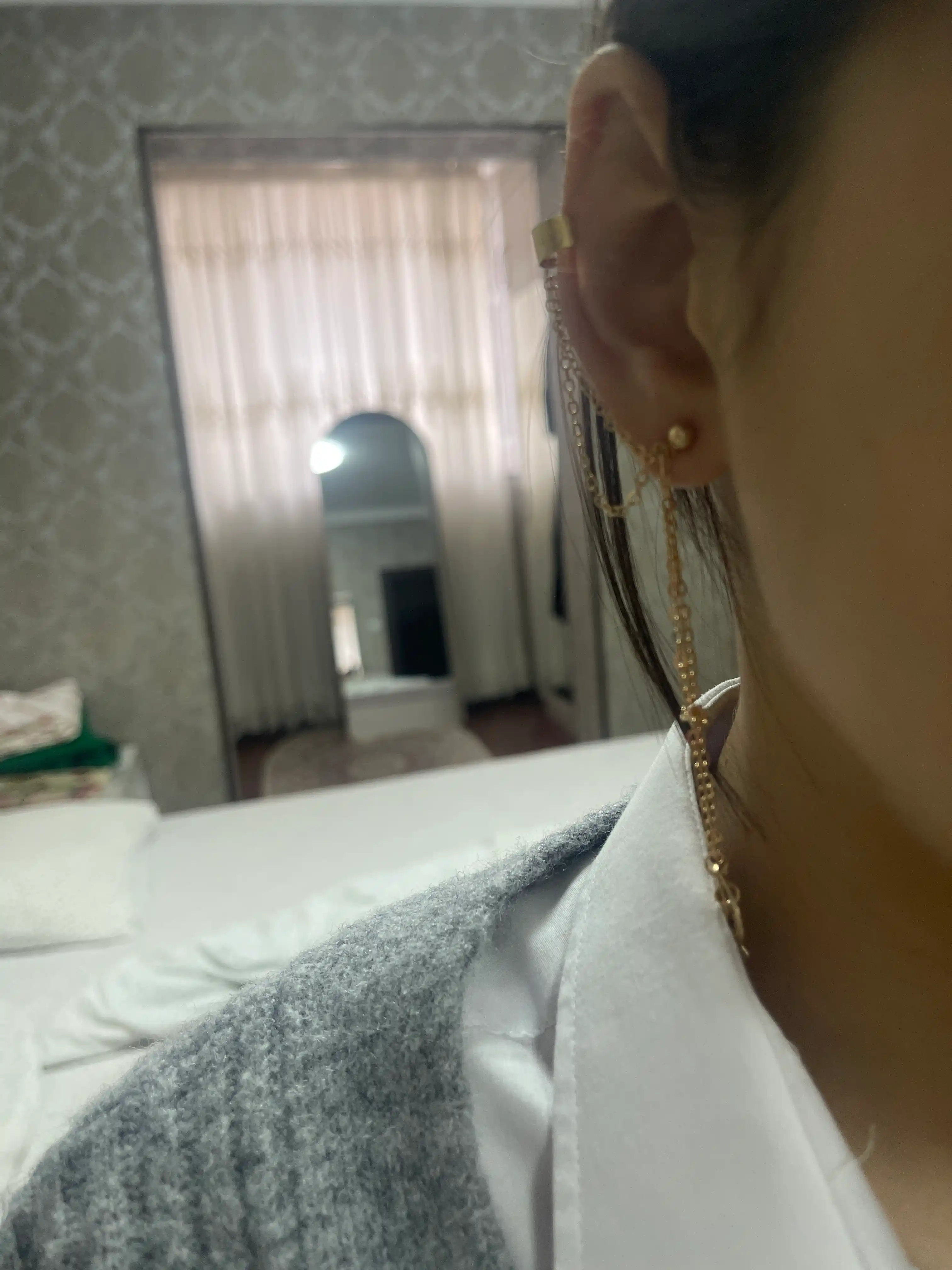 Серьги каффы, набор