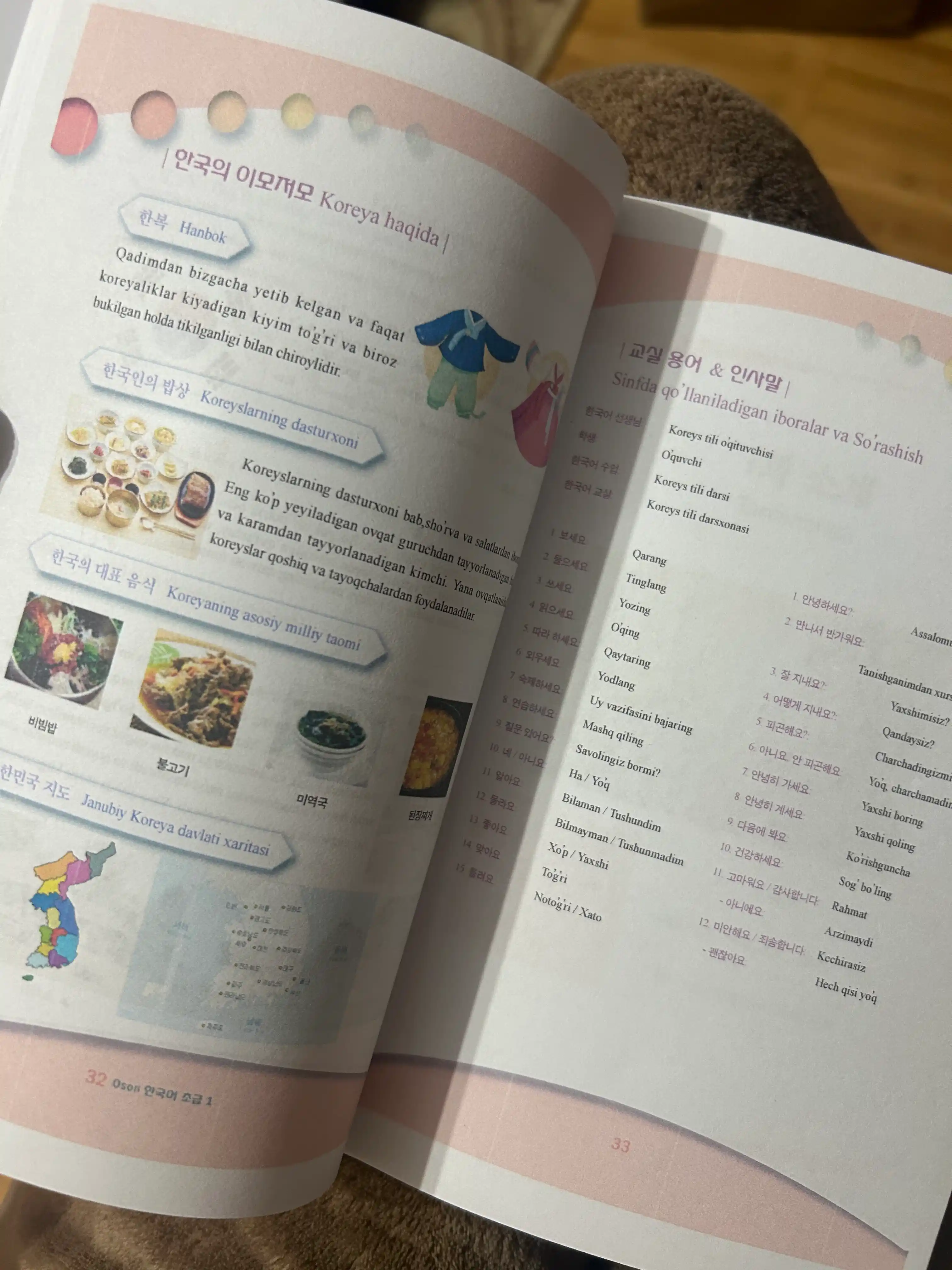 Koreys tili grammatikasi- Oson 1-2 kitobi