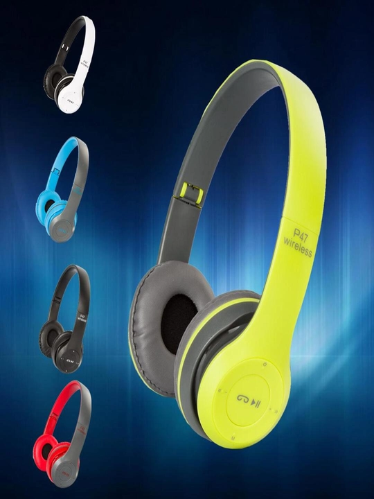 Simsiz quloqchinlar P47, Bluetooth 5.0, yig'iluvchan, mikrofon bilan
