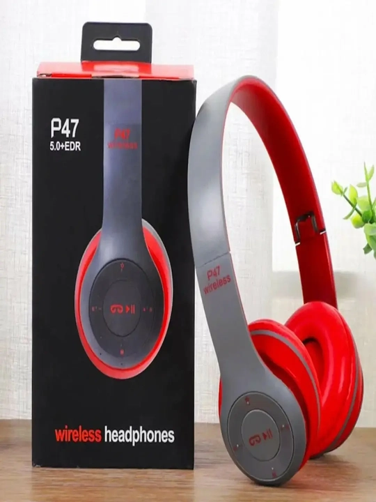 Simsiz quloqchinlar P47, Bluetooth 5.0, yig'iluvchan, mikrofon bilan