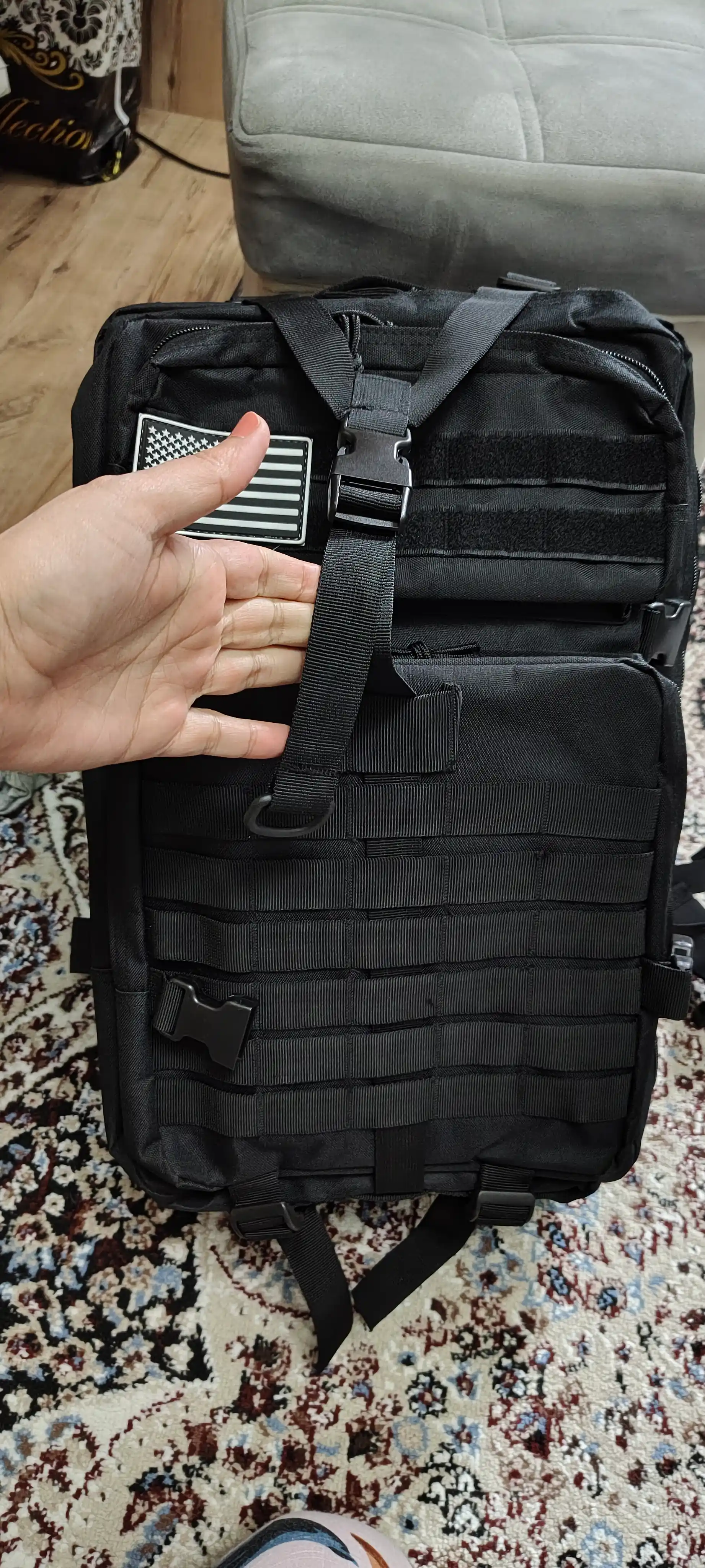 Армейский тактический рюкзак Ali Uniforma SpecialForce 50l Л усиленный, с системой MOLLE