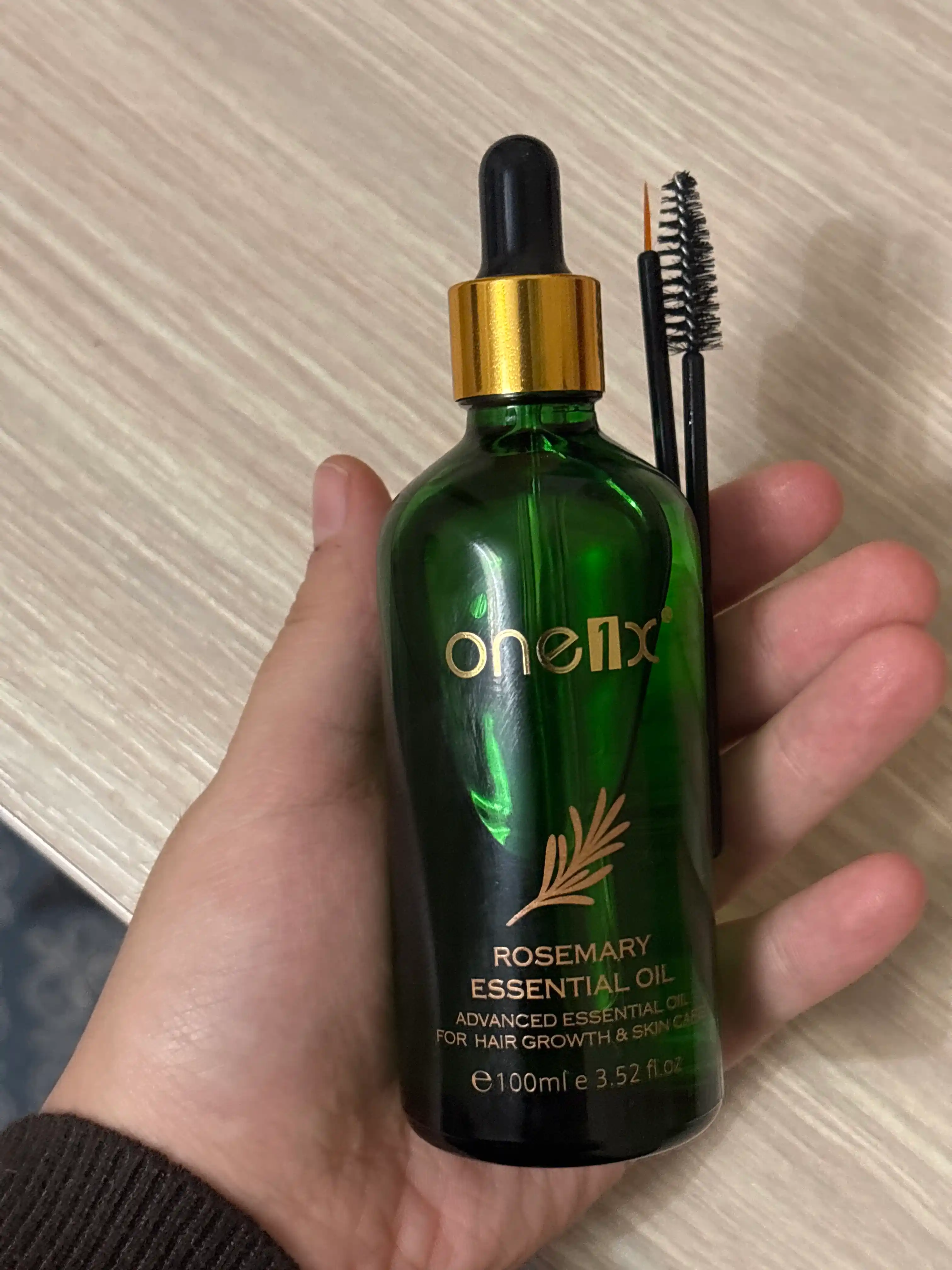 Масло розмарина для роста волос и от выпадения ONE1X, 100 мл, масло для бороды, для кожи