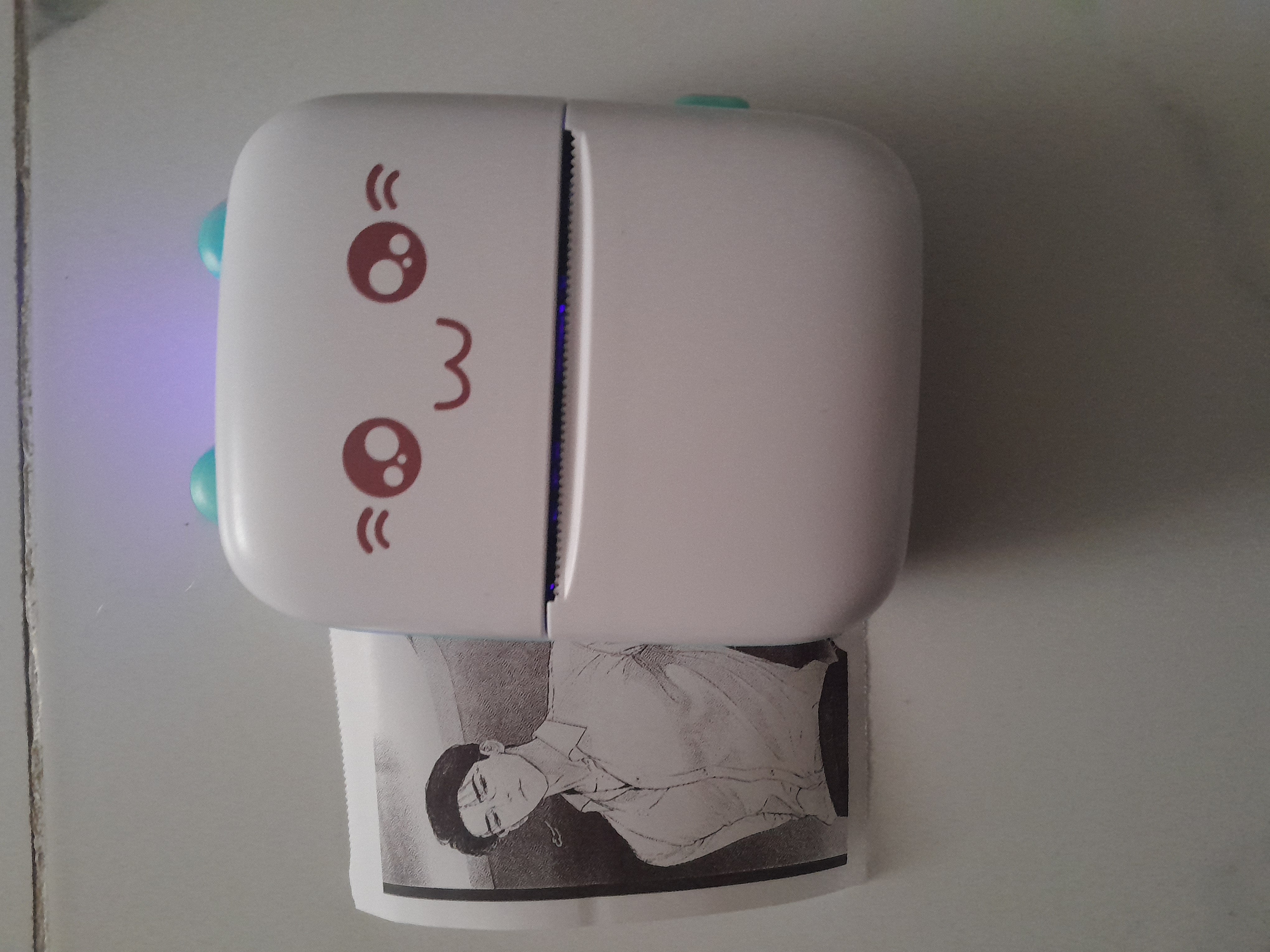 Bolalar uchun Bluetooth bilan telefon uchun simsiz mini termal printer