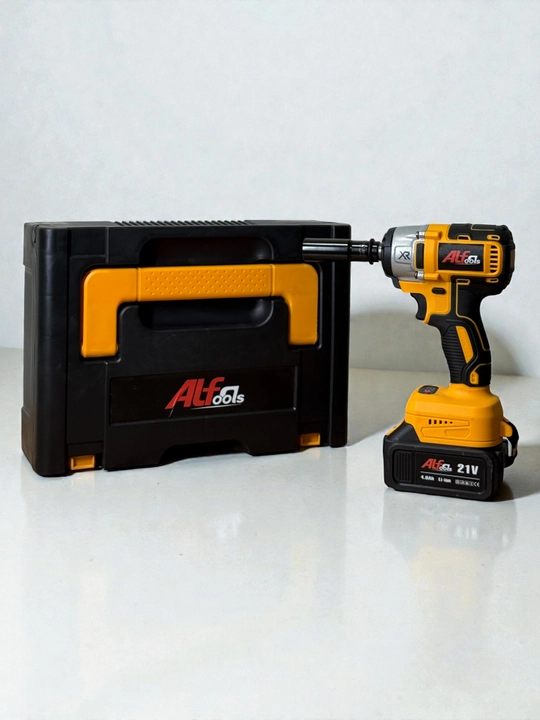 Akkumulyatorli gaykaburagich, 2 ta akkumulyatorli professional Alfa Tools 21V