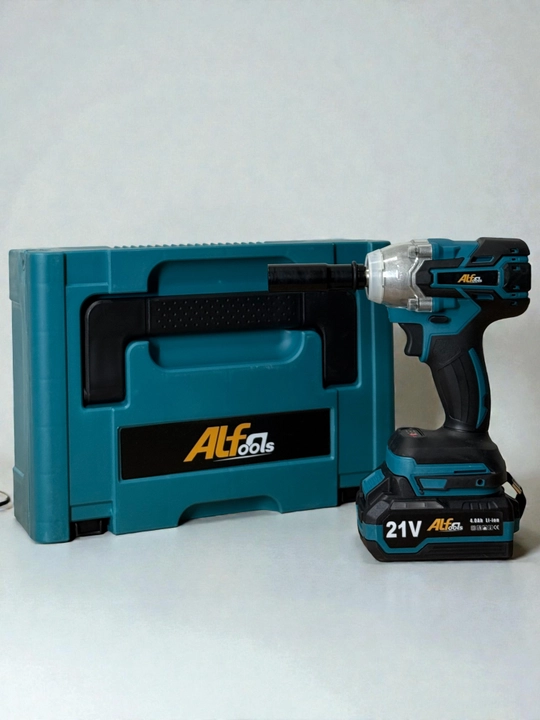 Akkumulyatorli gaykaburagich, 2 ta akkumulyatorli professional Alfa Tools 21V