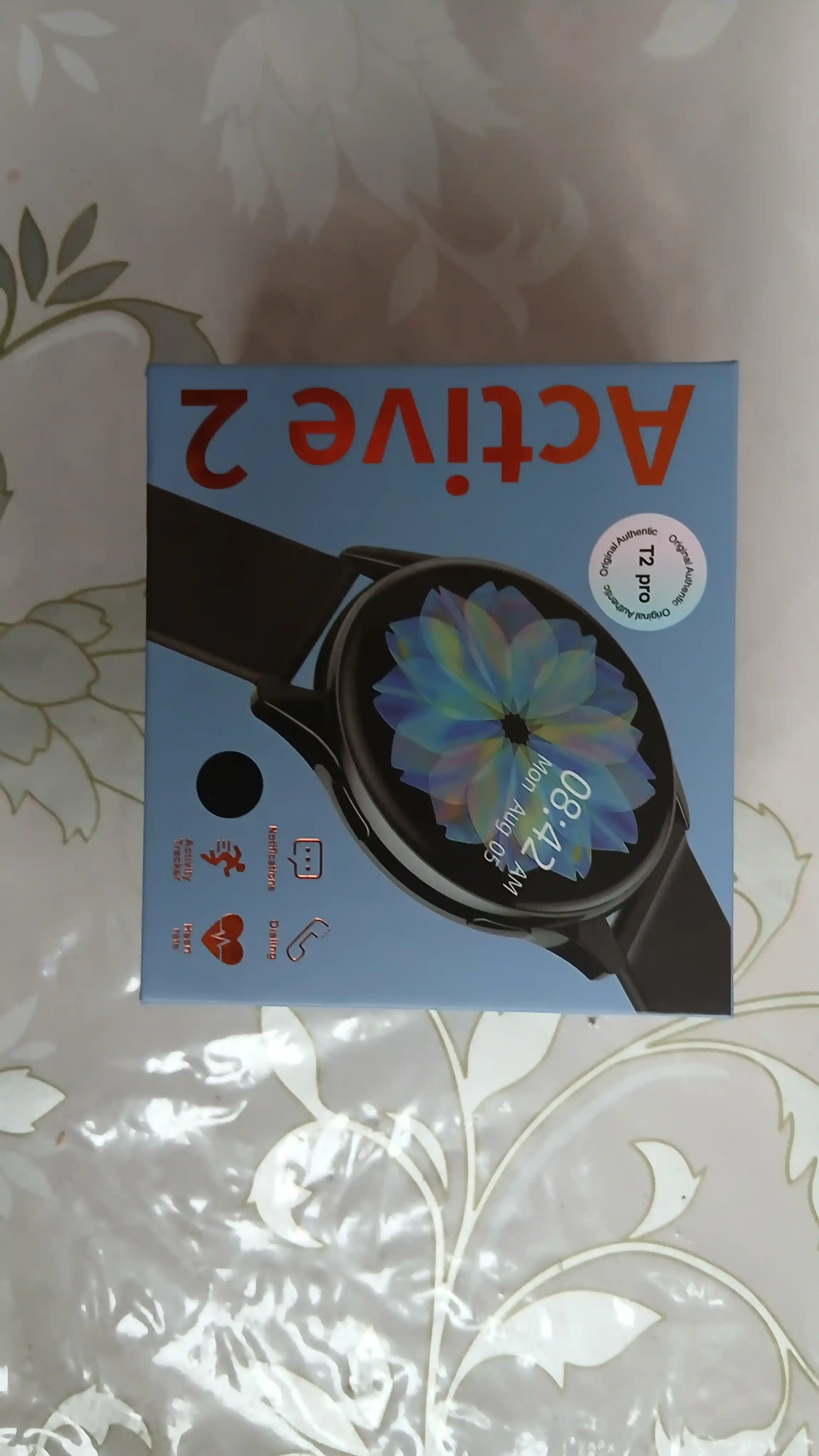 Aqlli soat Smart Watch, Active 2, Galaxy, Ultra, Android va iOS uchun, simsiz quvvatlash