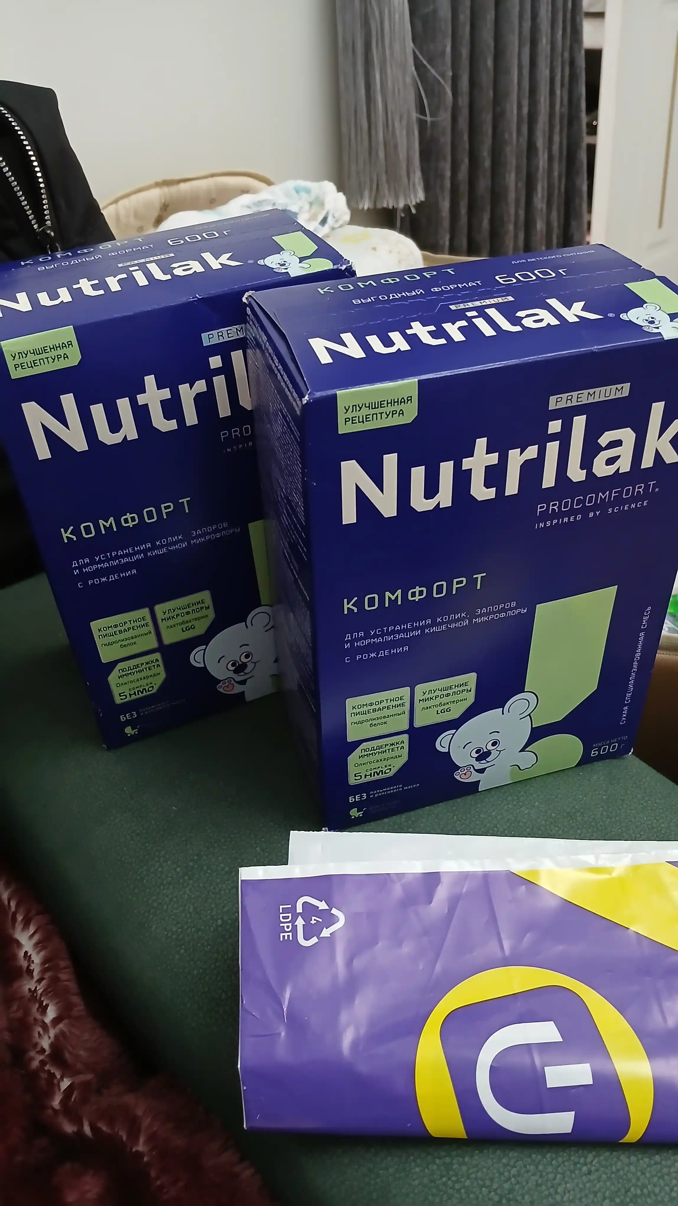 Maxsus quruq aralashma Nutrilak Premium COMFORT, 600 gr