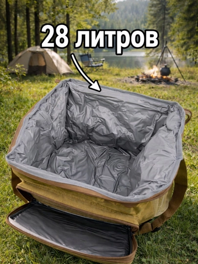 Термосумка для кемпинга, сумка-холодильник