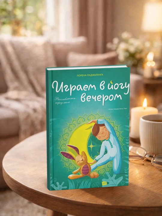 Igrayem v yogu vecherom. Rasslablyayemsya pered snom . Lorena Padzhalunga - 