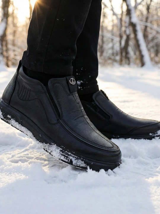 Зимние ботинки - мужские сапоги на меху, 39-45 - 