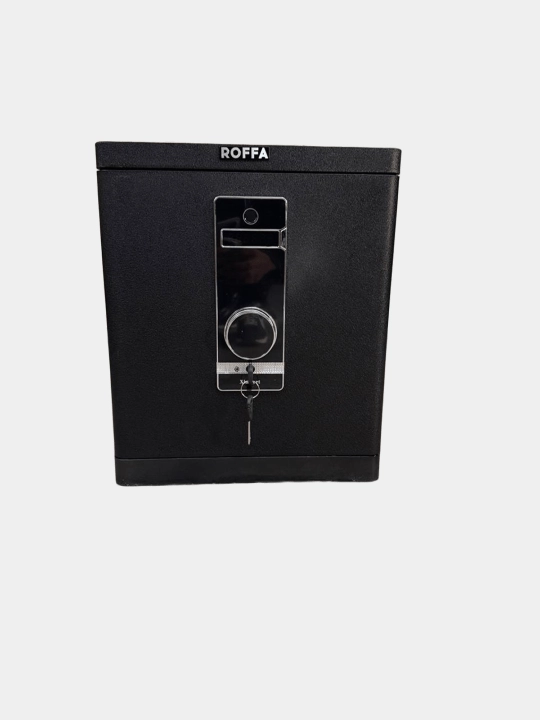 Elektron kod va iz skaneriga ega ROFFA seyfi, po‘lat korpus