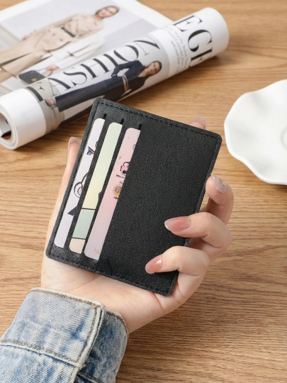 Картхолдер, кошелек, кошелек для карт. Размер 8 см*10 см — ADELFA-CARDHOLDER-ЧЕРН