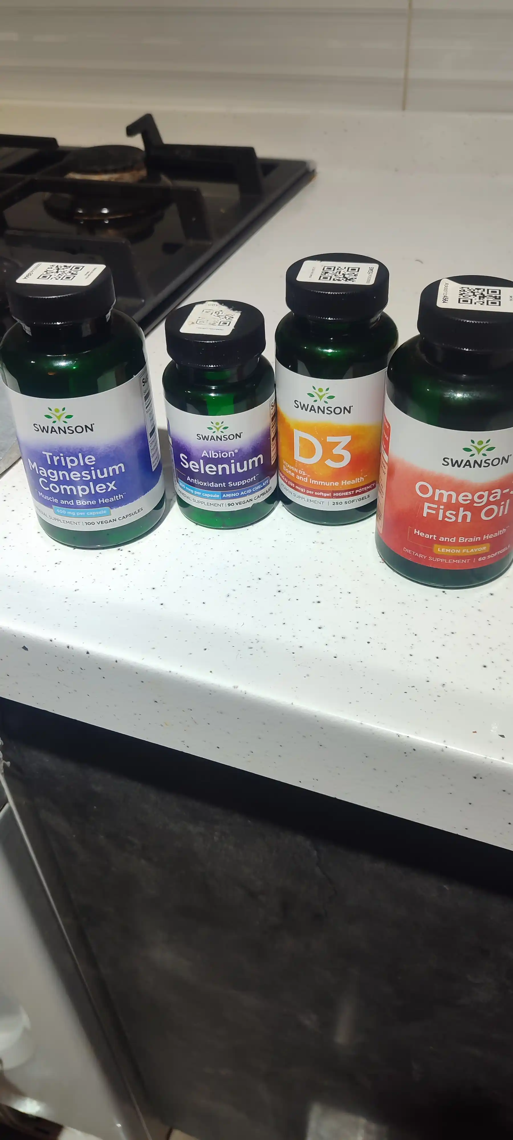 Swanson Omega-3 limon ta'mli 1000 mg