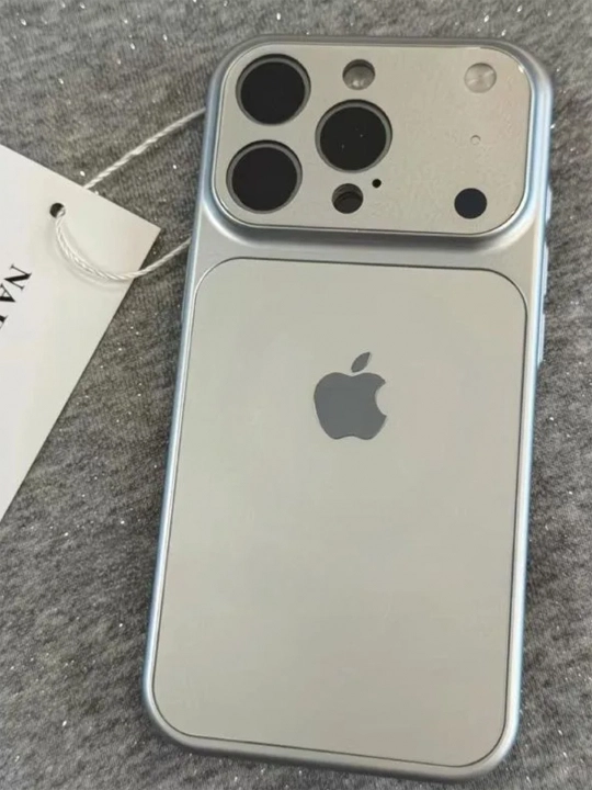 G‘ilof iPhone 13, 14, 15, 16, 17 Pro, Pro Max, rangli, silikon