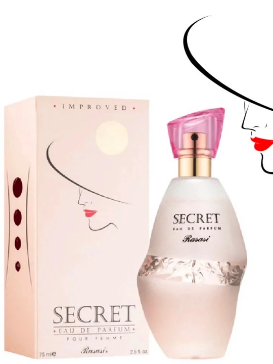 Rasasi Secret ayollar parfyumlangan suvi, BAA, 75 ml - 