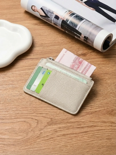 Картхолдер, кошелек, кошелек для карт. Размер 9см*11см — ADELFA-CARDHOLDER2-МОЛОЧ