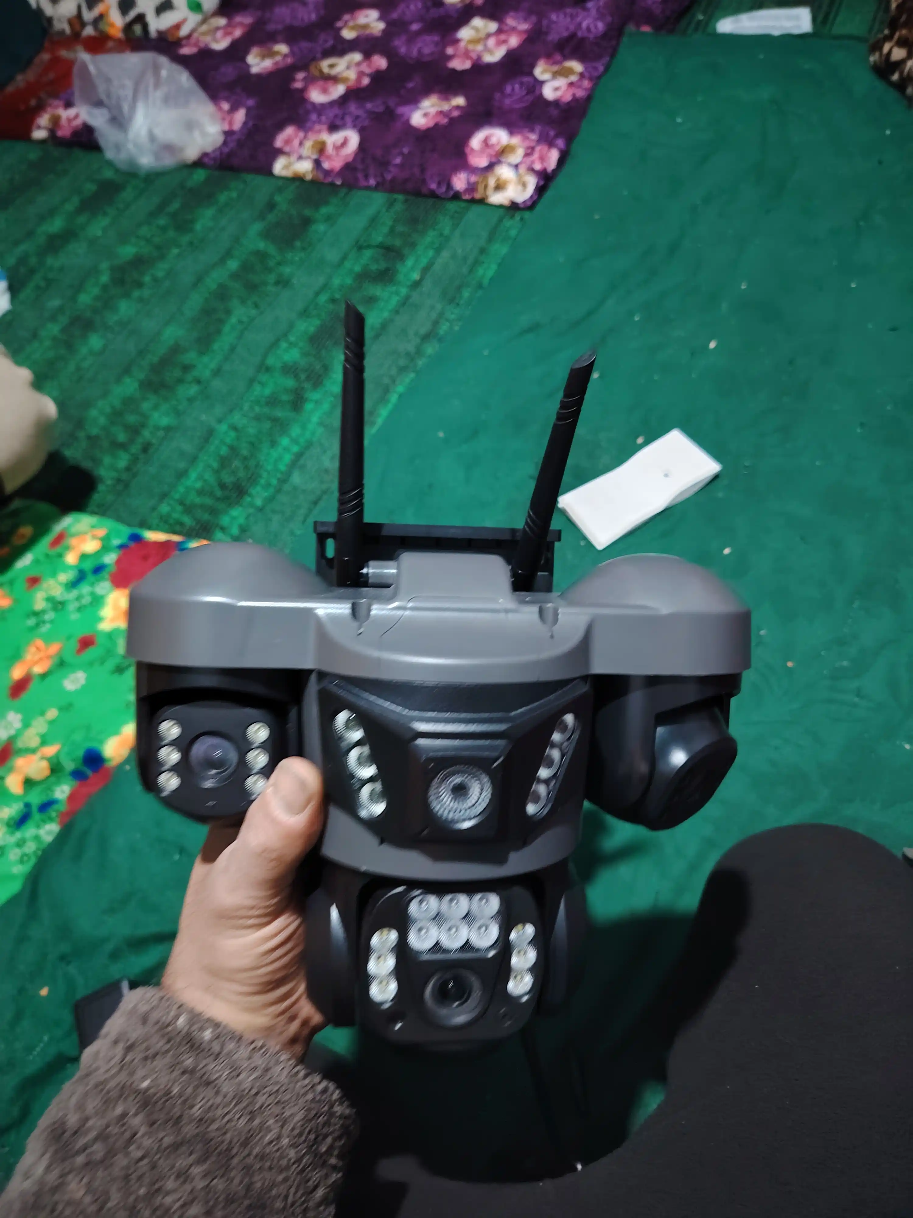 4G sim kartali Kamera,  3 Linzali, xavfsizlik kamera, Smart PTZ Camera, V380 PRO