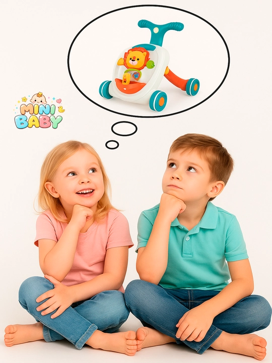 Ходунки детские, каталка развивающая, игровая, для малышей