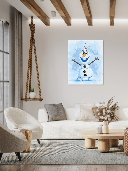 Raqamlar bo'yicha rasm chizish ARTERY "Multfilmlar", 40×50 sm, xolstga bo'yaladigan rasm