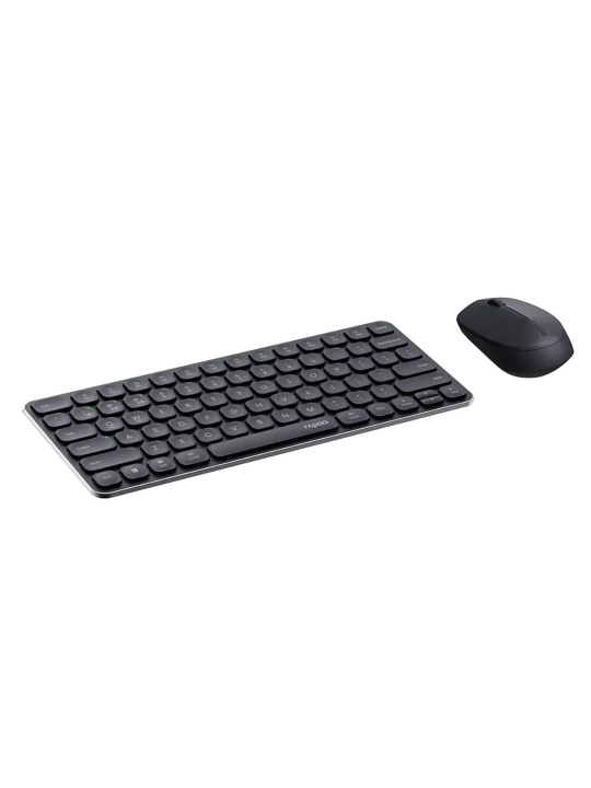 Rapoo 9010M simsiz majmuasi: klaviatura + sichqoncha, Bluetooth/2.4G, Black/White