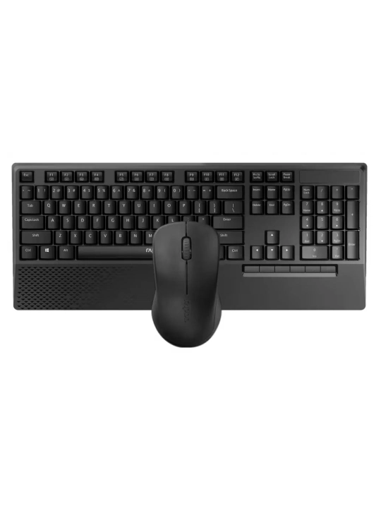 Rapoo X1960 simsiz klaviatura va sichqoncha kombinatsiyasi, 2.4GHz, qora - 