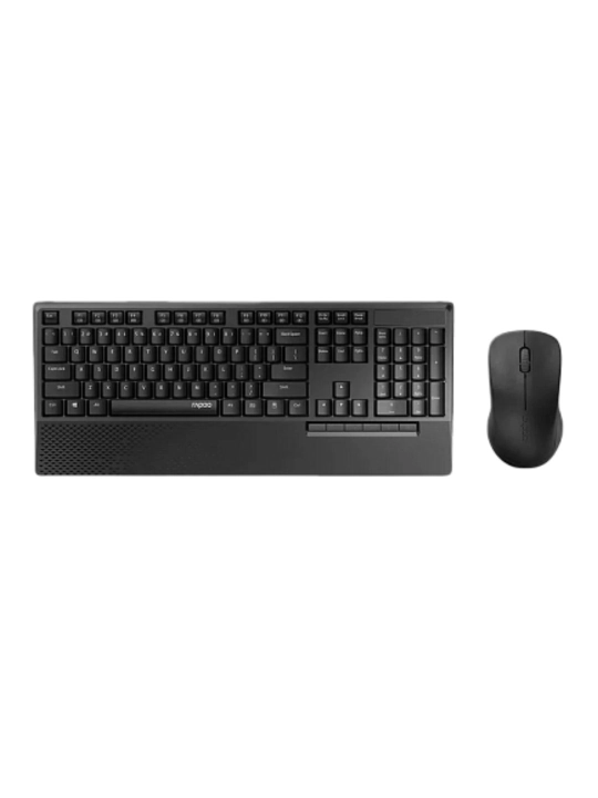 Rapoo X1960 simsiz klaviatura va sichqoncha kombinatsiyasi, 2.4GHz, qora