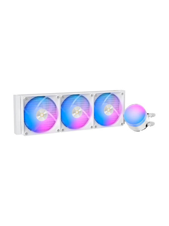 Ocypus Delta L36 ARGB 360 mm, qora / oq suyuqlik bilan sovutish tizimi - 