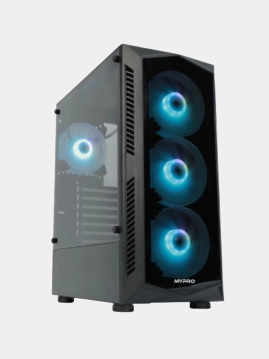 MYPRO GAMING MG 12 TG,ATX, Micro-ATX, Mini-ITXi, 7 ta Kengaytirish slotlari - 