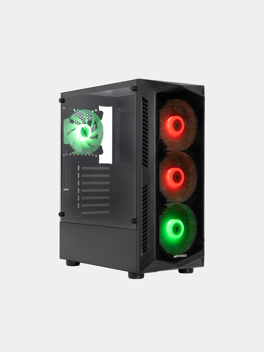MYPRO GAMING MG 12 TG,ATX, Micro-ATX, Mini-ITXi, 7 ta Kengaytirish slotlari