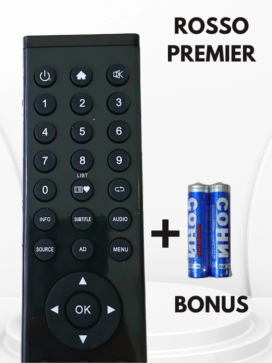 ROSSO PREMIER universal TV pulti LED LCD Smart televizorlar uchun