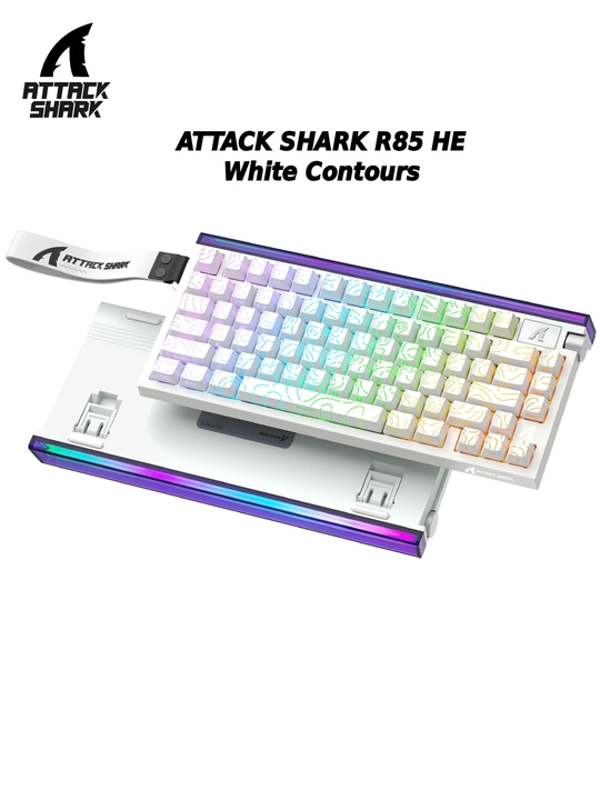 ATTACK SHARK R85 HE Rapid Trigger magnit kalitli klaviatura