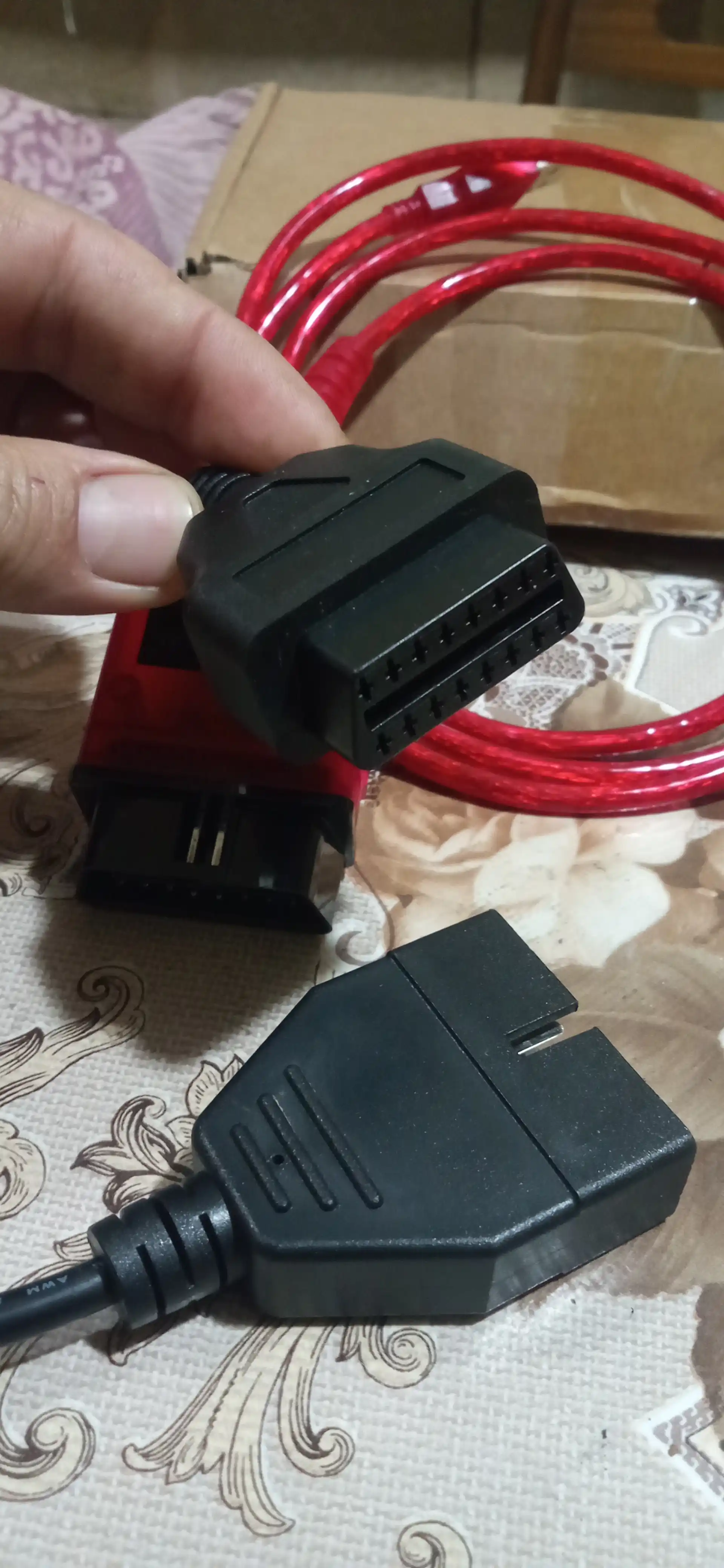 OBD2 16 pin GM 12 pin diagnostika adapteri, avtoskaner uchun adapter