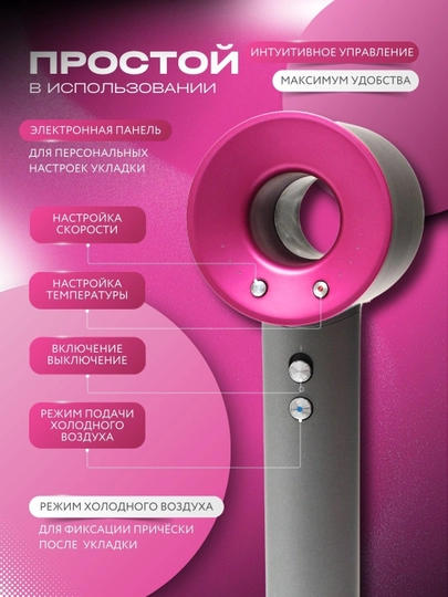 Дейсон магнитный фен — СУВМАГГ-FENNI