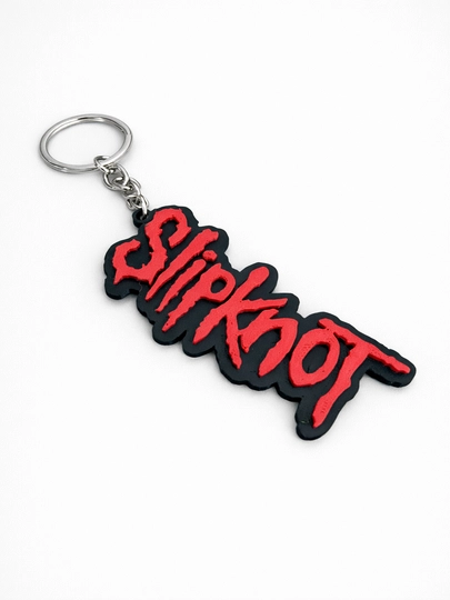 Брелок Slipknot для фанатов рок-музыки — MNSHER-MNSHERBRELOKSK01-ЧЕРН