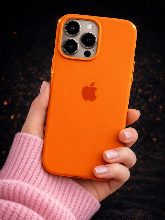 Iphone uchun silikon g'ilof - yumshoq, himoyalovchi va zamonaviy chexol