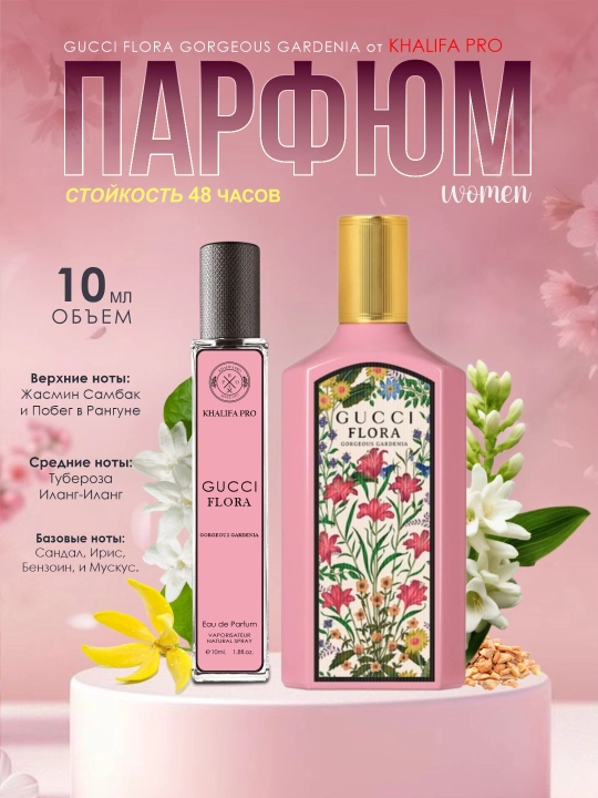 Ayollar uchun atirlar to'plami, Libre, Lost Cherry, Gucci Flora, Miss Dior, My Way, 6in1