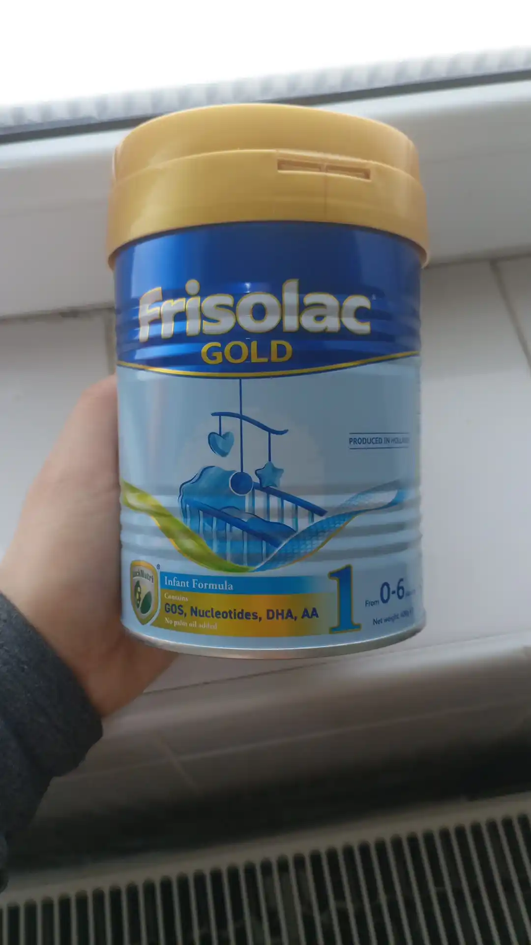 Детская смесь Frisolac Gold 1 400 г, c 0-6 месяца