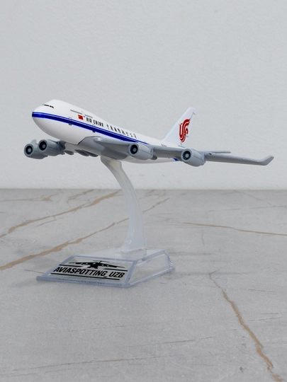 Boeing 747 samolyoti modeli, Air China, 14 sm, Metall+plastic - 