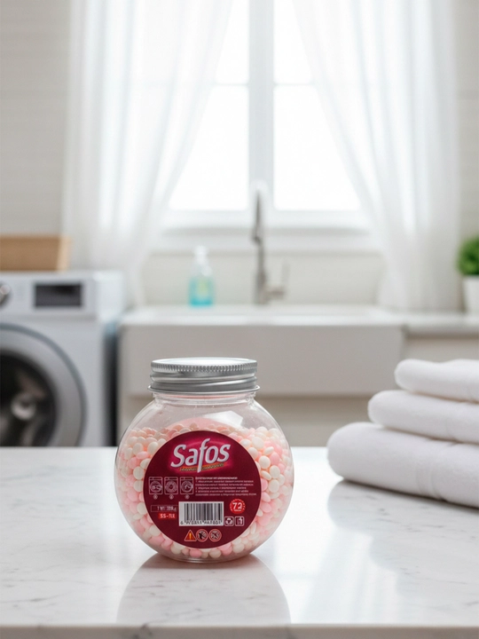 Кондиционер-парфюм для белья Safos Scent, гранулы для стирки, стойкий аромат