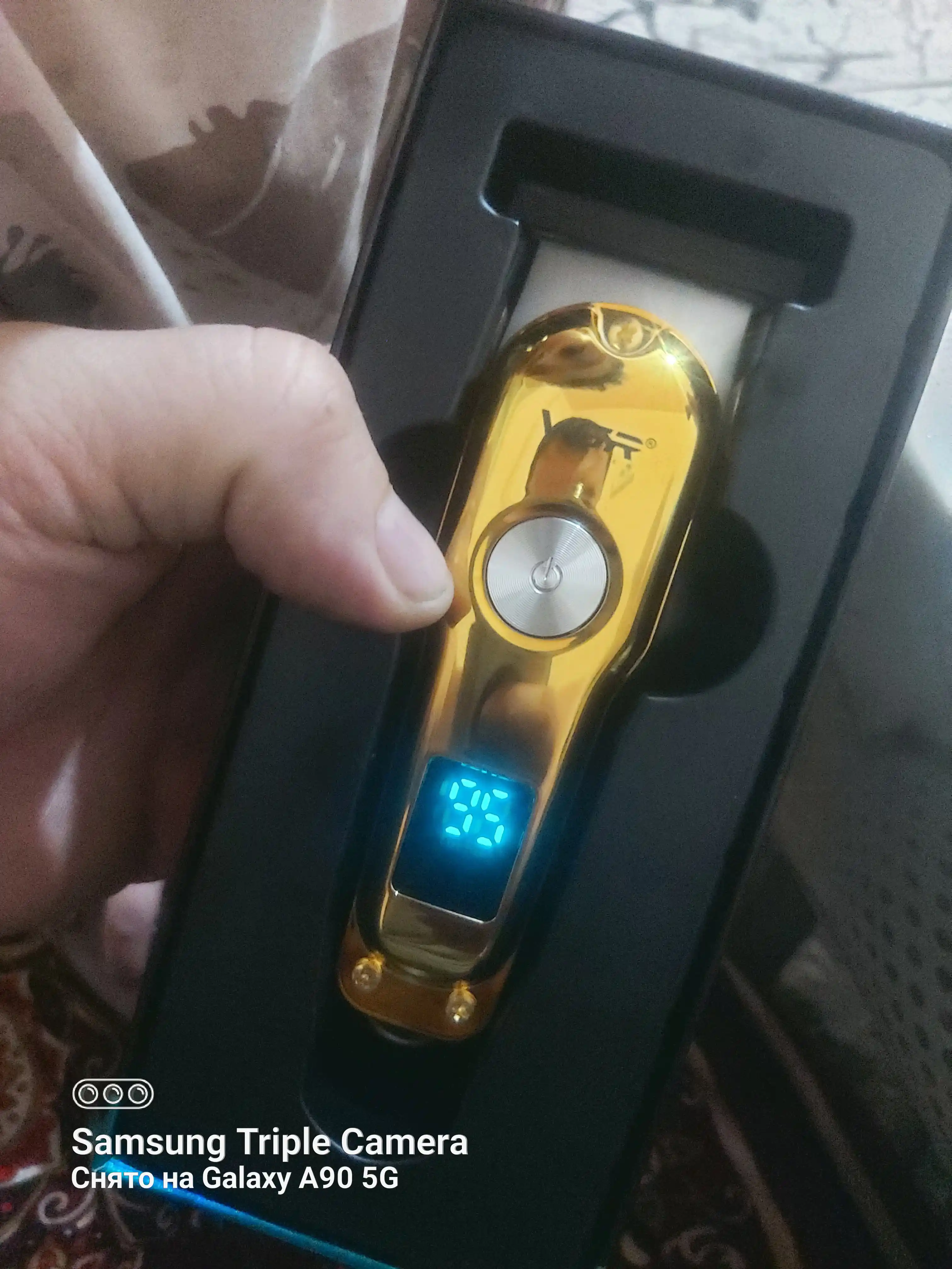 Trimmer soqol va mo'ylov olish mashinasi uchun elektr ustara, VGR V-290 modeli